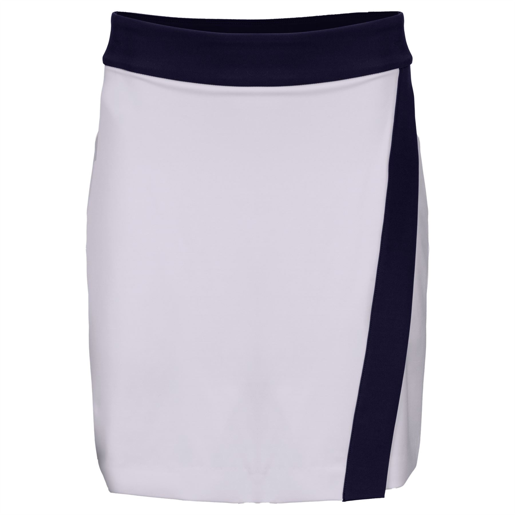 Womens Vienna Collagen Skort White/Atlanta Blue