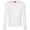 Womens Relaxed Fit Crew Neck Sweater White