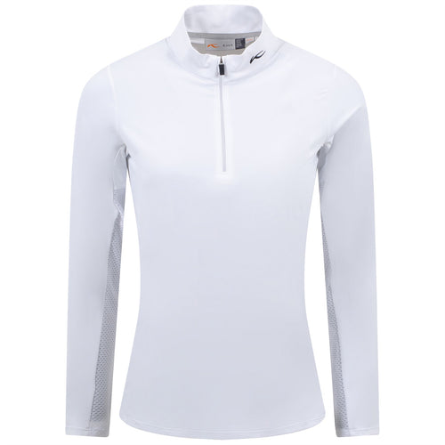 Womens Sunshine Sport Half Zip White