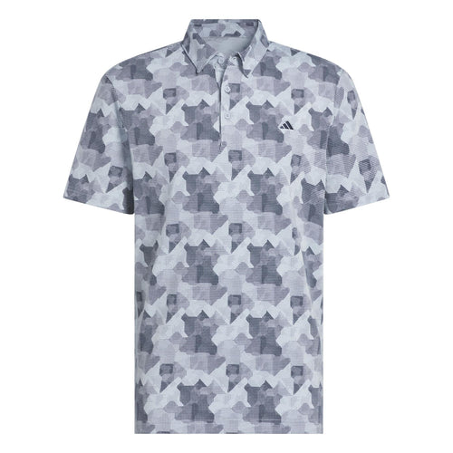 Go-To Printed Polo Wonder Blue/Navy