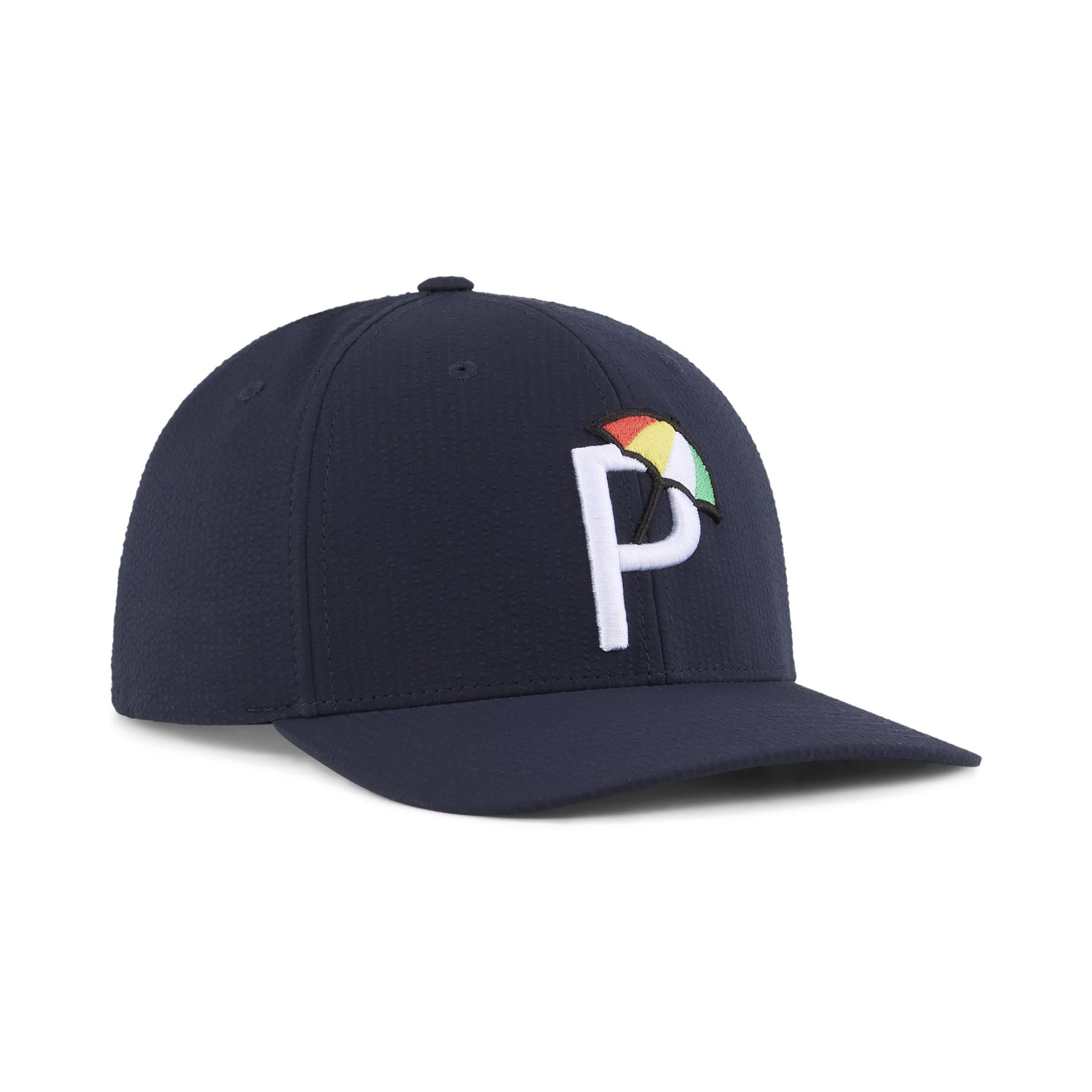 x AP Seersucker Six Panel Cap Deep Navy