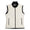 Womens Holma Quilt Hybrid Vest Whisper White
