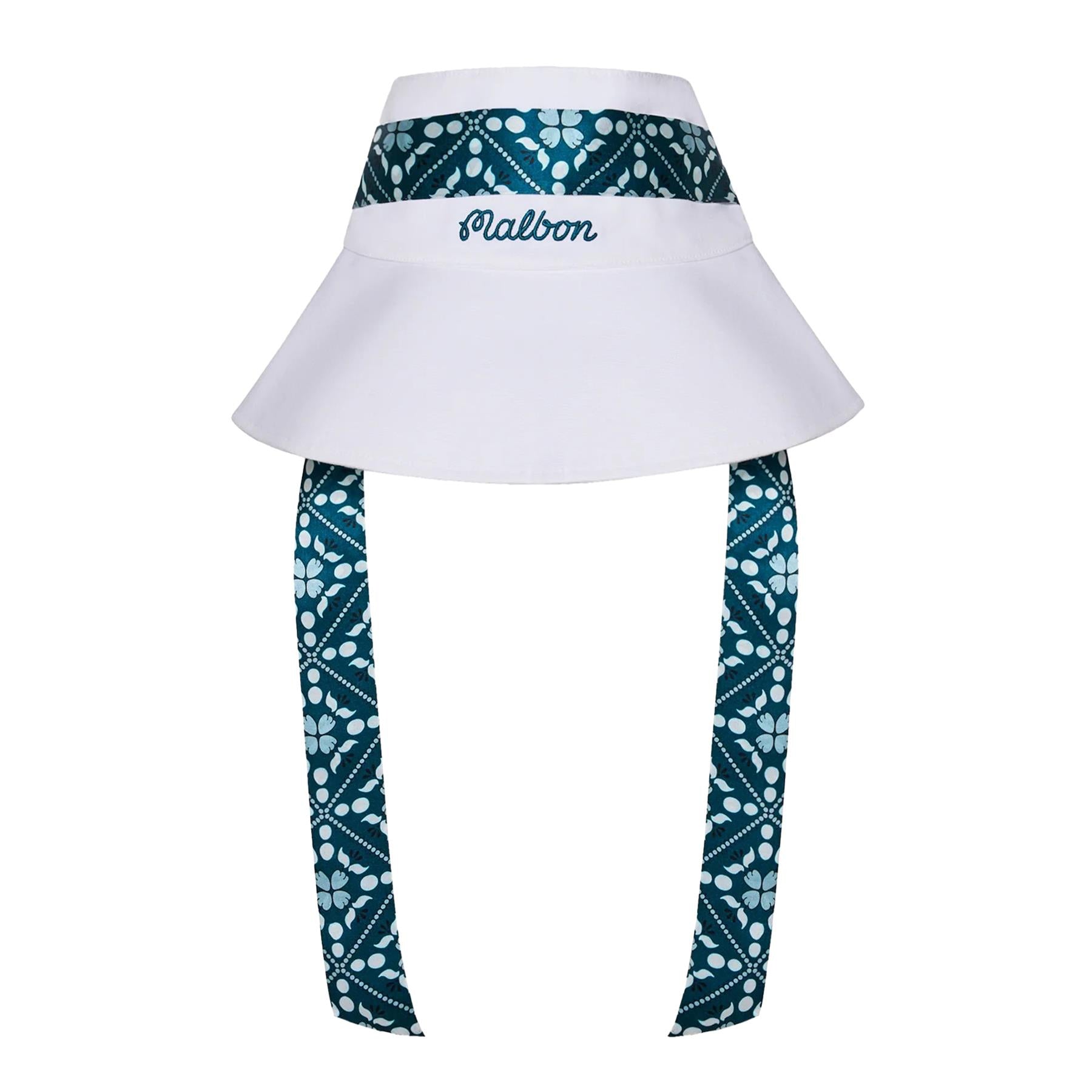 Womens Gia Open Top Bucket Hat White