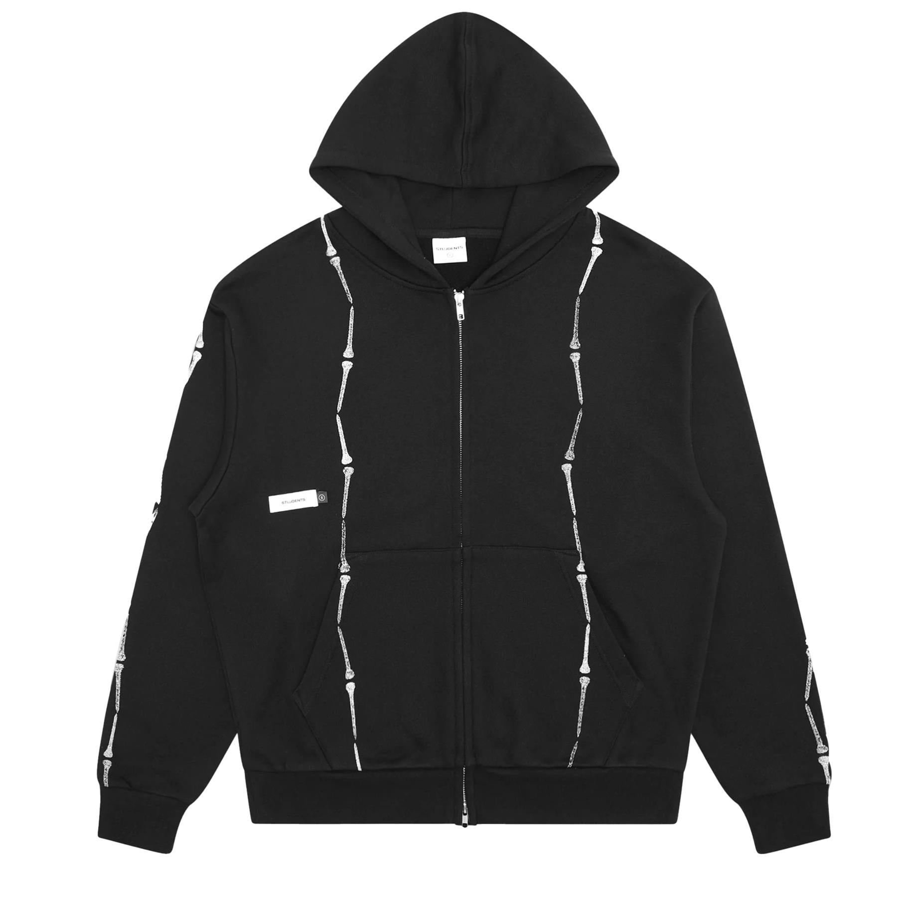 Everen French Terry Zip Hoodie Black