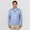The Royce Quarter-Zip Pullover Heathered Horizon Blue