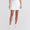 x AP Womens A-Sym Pleat Skirt Warm White