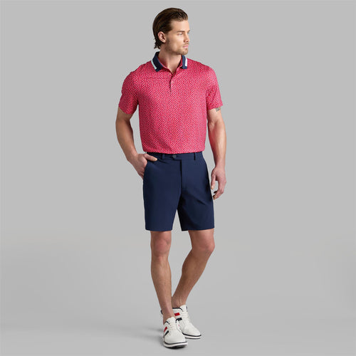 Triple G's Tech Jersey Polo Lava