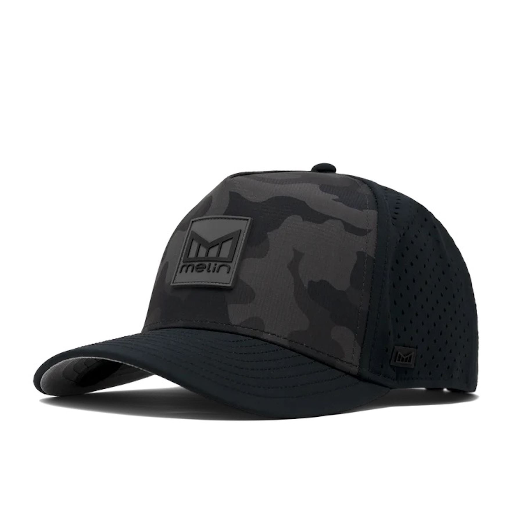 Hydro Odyssey Stacked Cap Black Camo