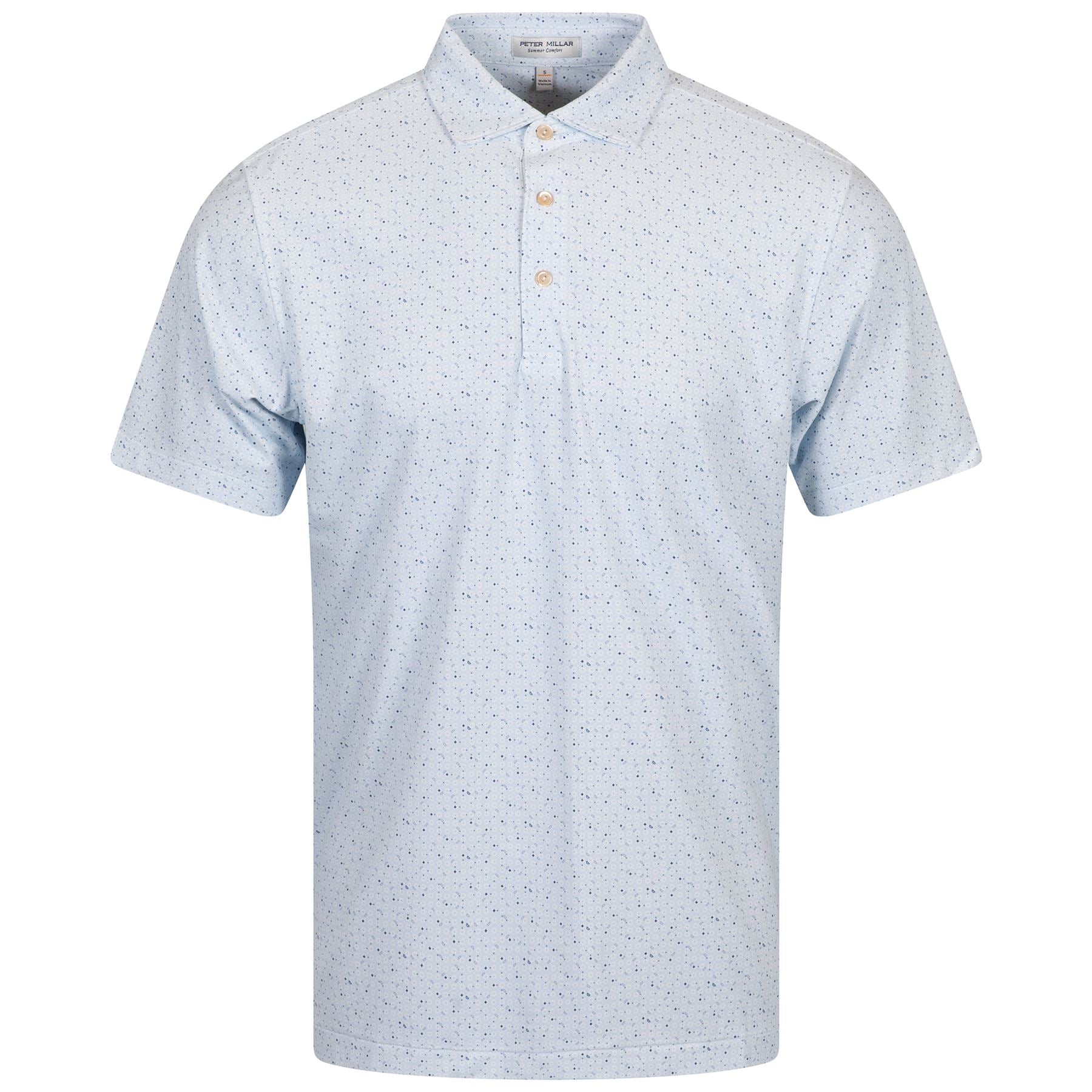 Casa Nova Performance Mesh Polo White