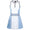 Womens Color Block Leo Dress Arctic/Wolf Blue