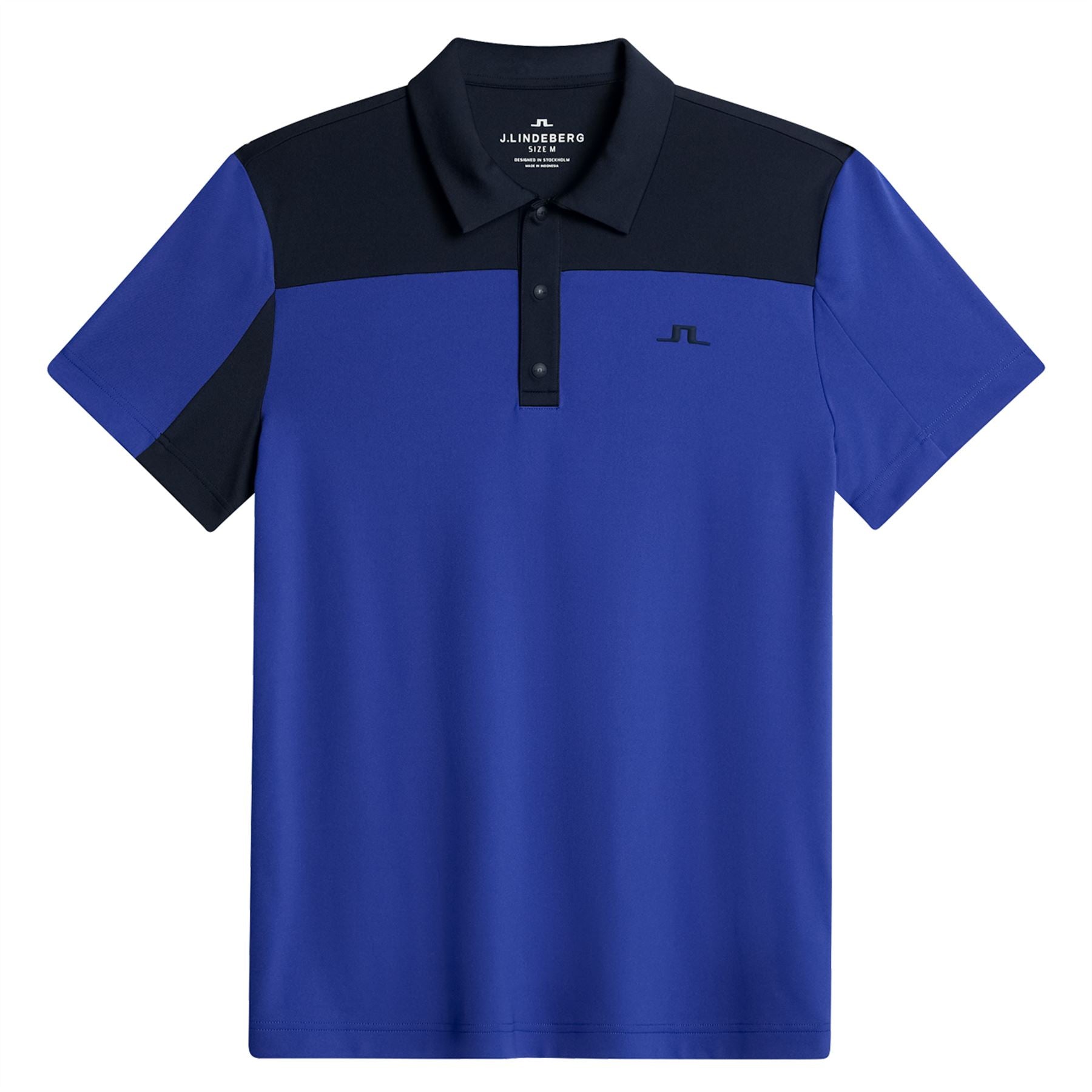 Anders TX Jersey Slim Fit Polo Clematis Blue