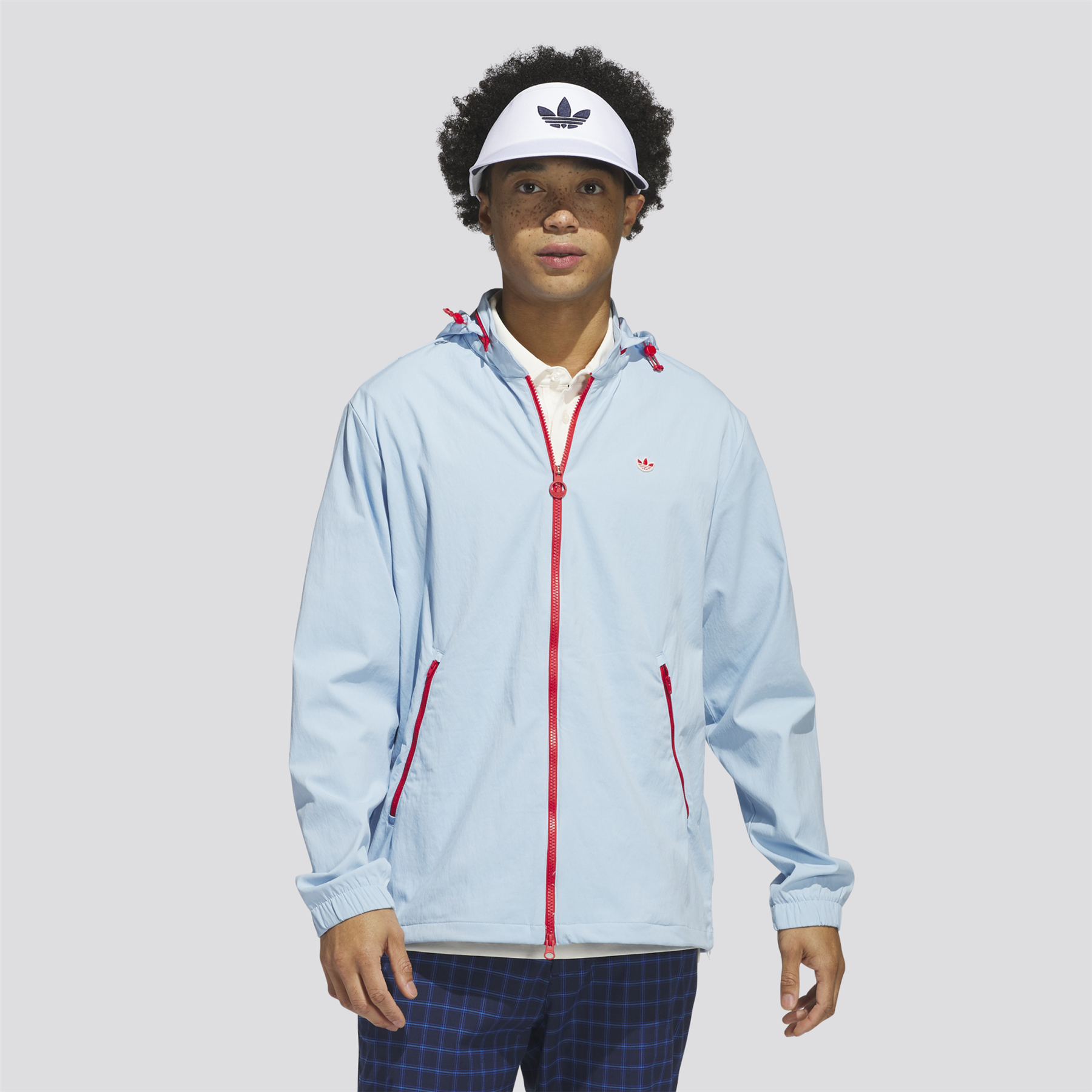Convertible Hooded Jacket Clear Sky