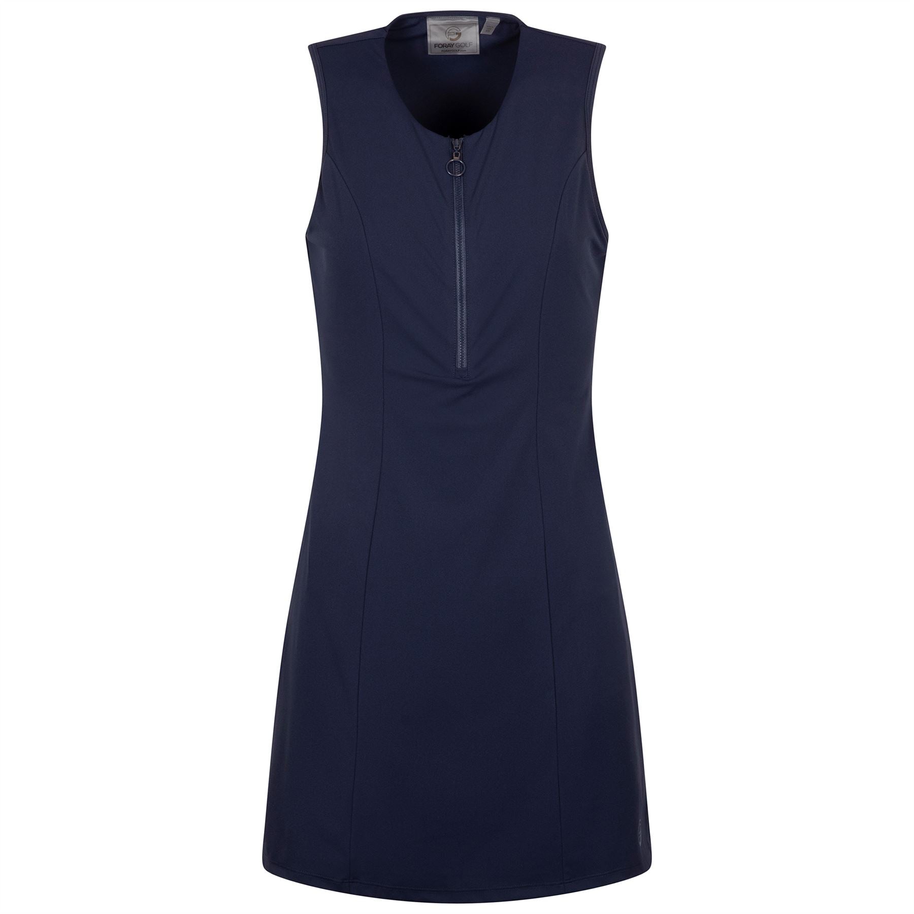 Womens Built-in Bodysuit Dress Navy