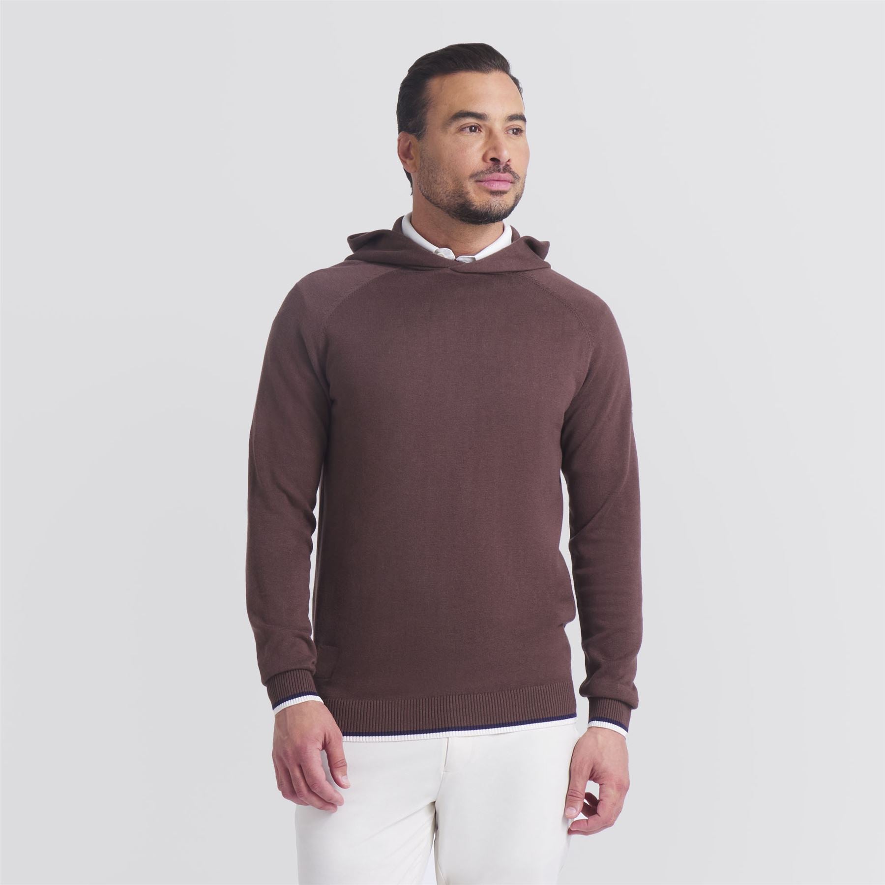 x AP Knit Hoodie Flat Bronze