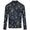 Dark Floral Newago Jacket Maltese Blue