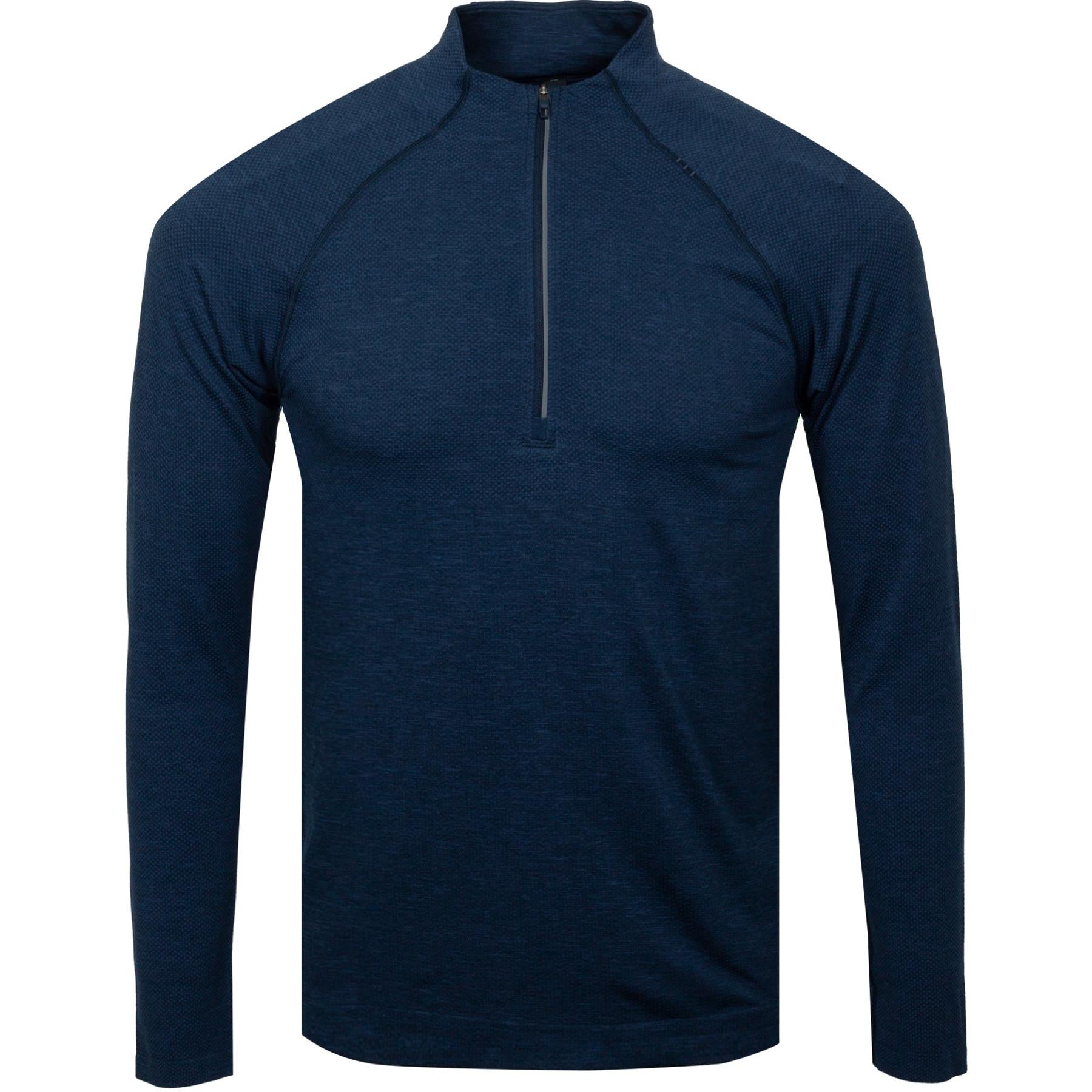 x TRENDYGOLF Metal Vent Tech Half-Zip 2.0 Mineral Blue/True Navy