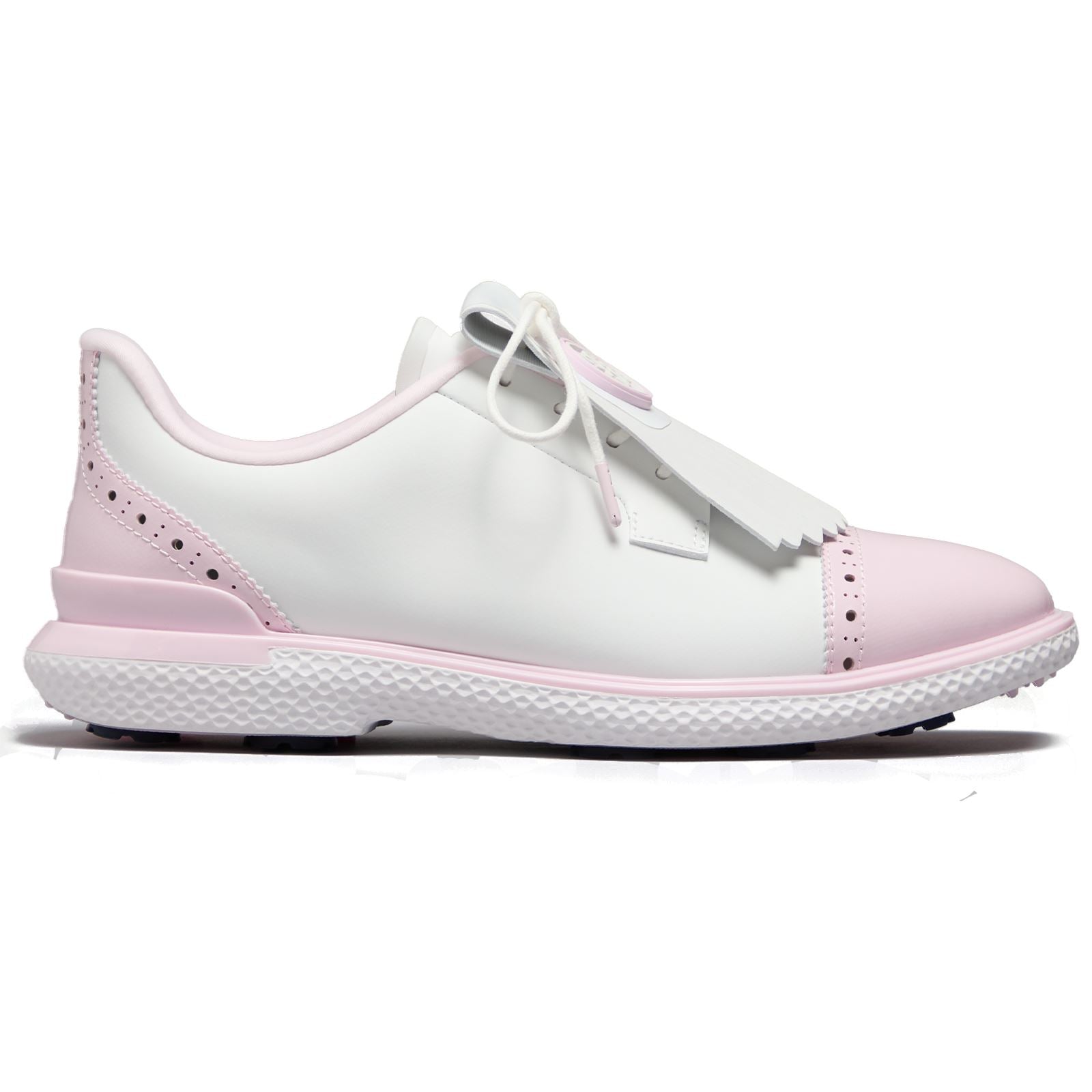 Womens GALLIVAN2R Brogue Golf Shoes Snow/Blush