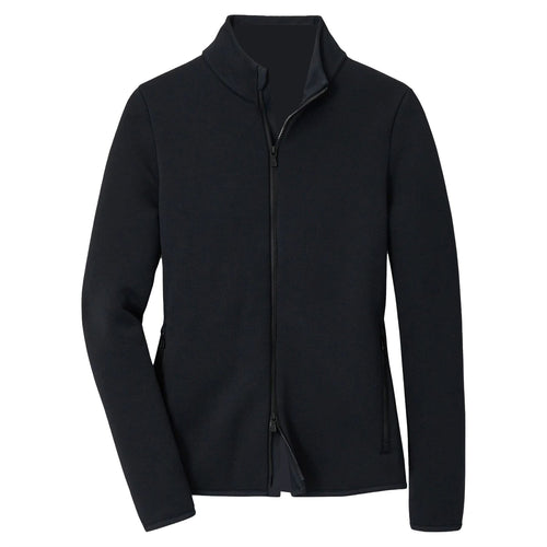 Womens Lumi-Knit Midweight Full Zip Black