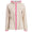 Womens Water Resistant Nylon Rain Coat Stone