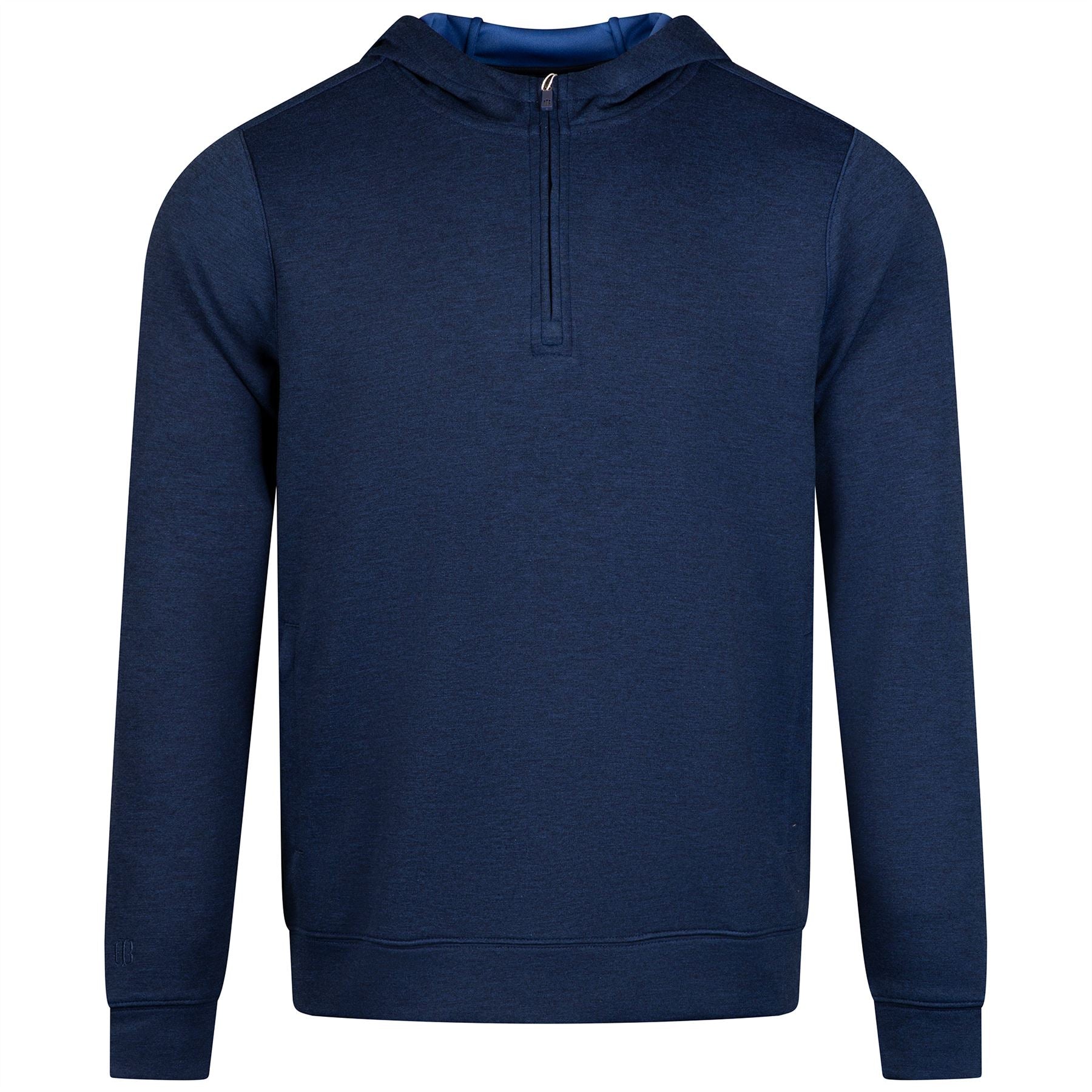 The Tilley Hooded Pullover Heathered Navy