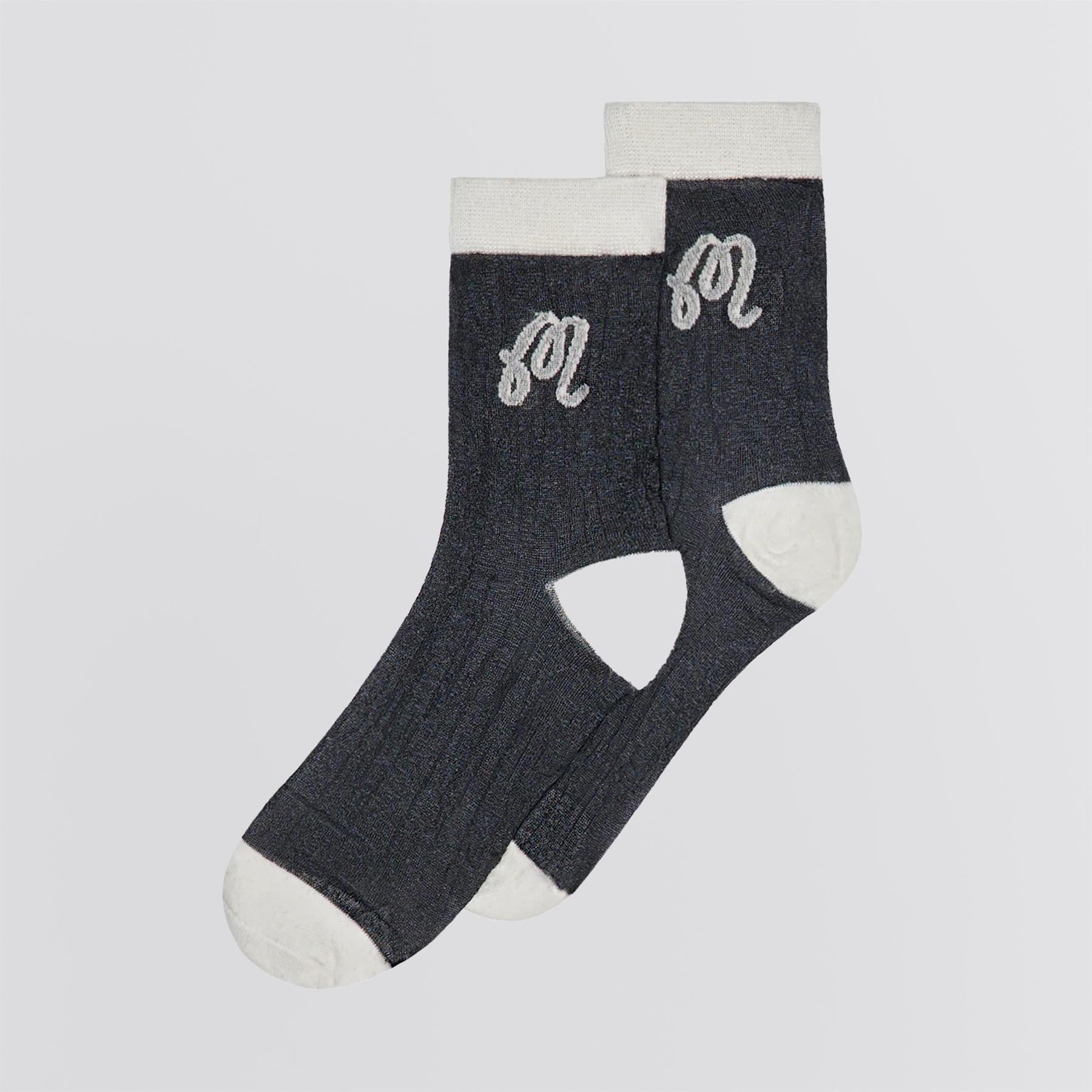Womens Arabella Socks Black