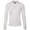 Womens LS Mesh Inset Fashion Polo White