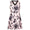 Womens Ocean Halter Neck Sports Dress Pink