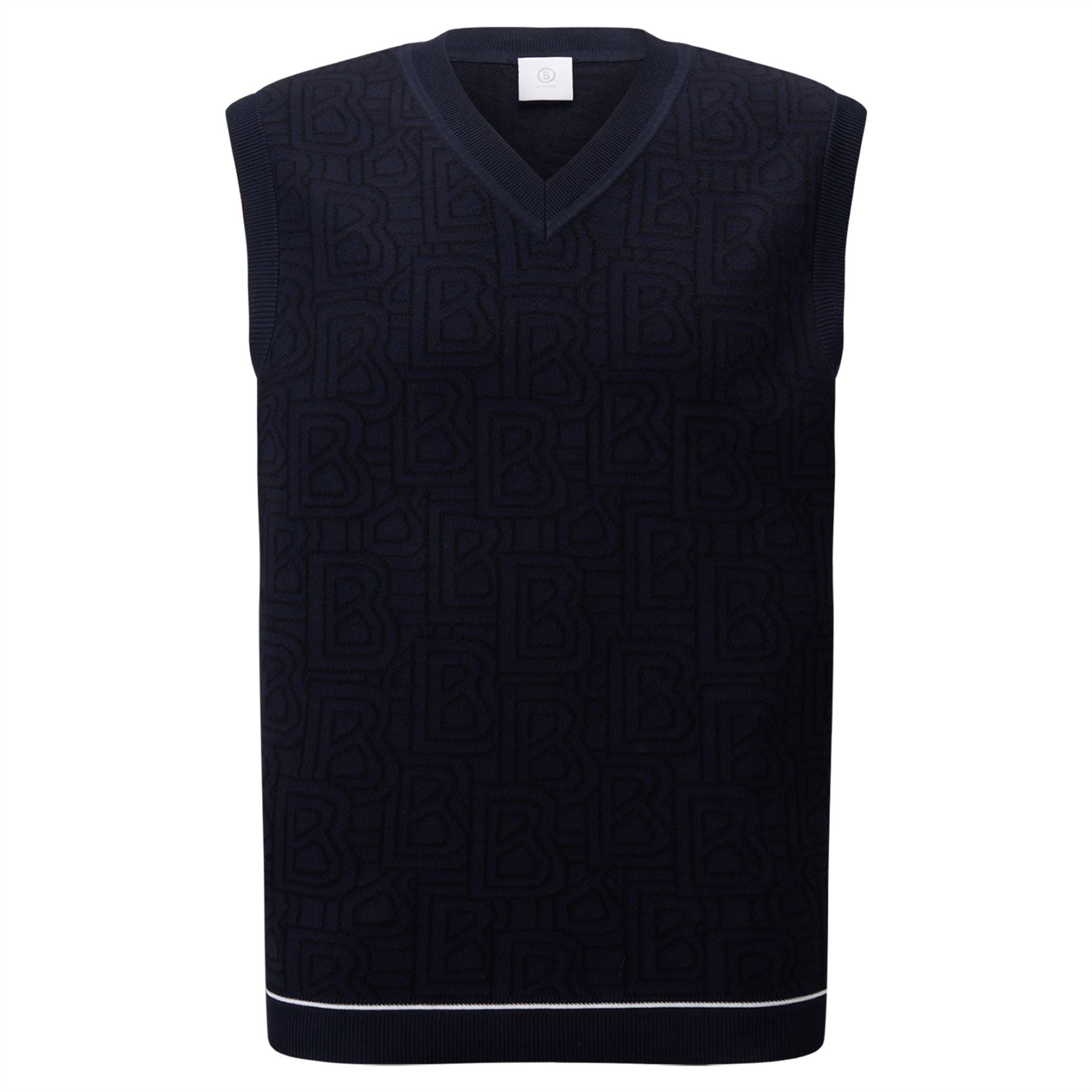 Tian V-Neck Vest Navy