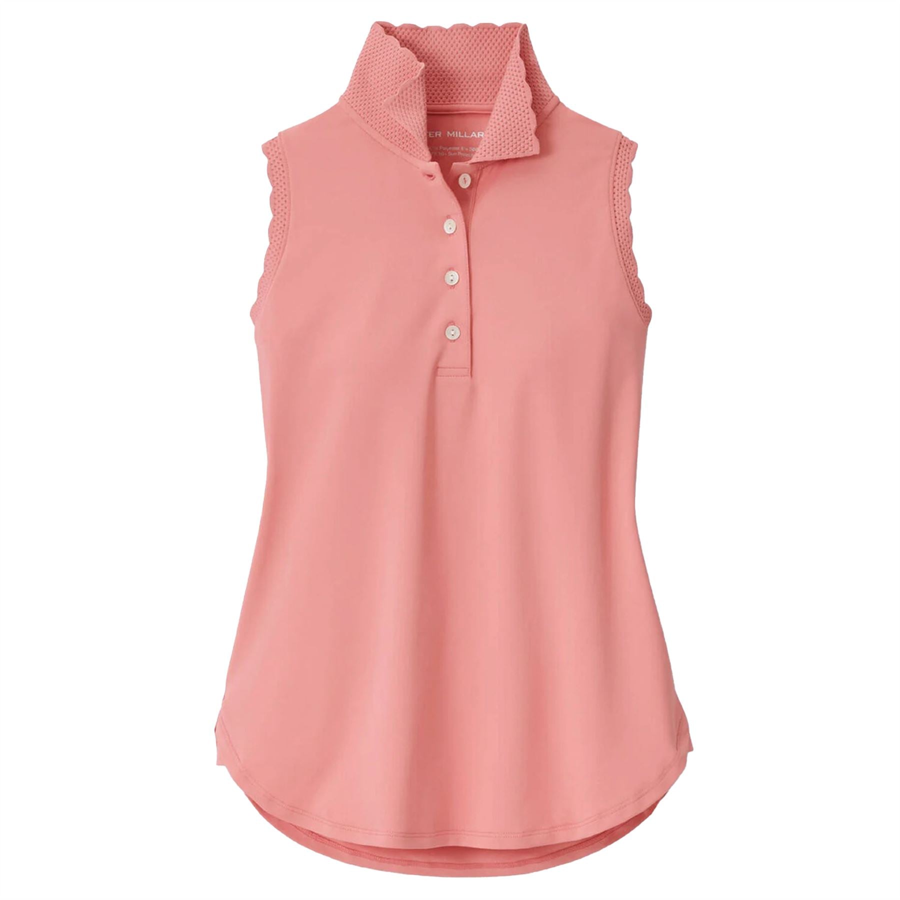 Womens Opal SL Stretch Jersey Polo Coral Reef