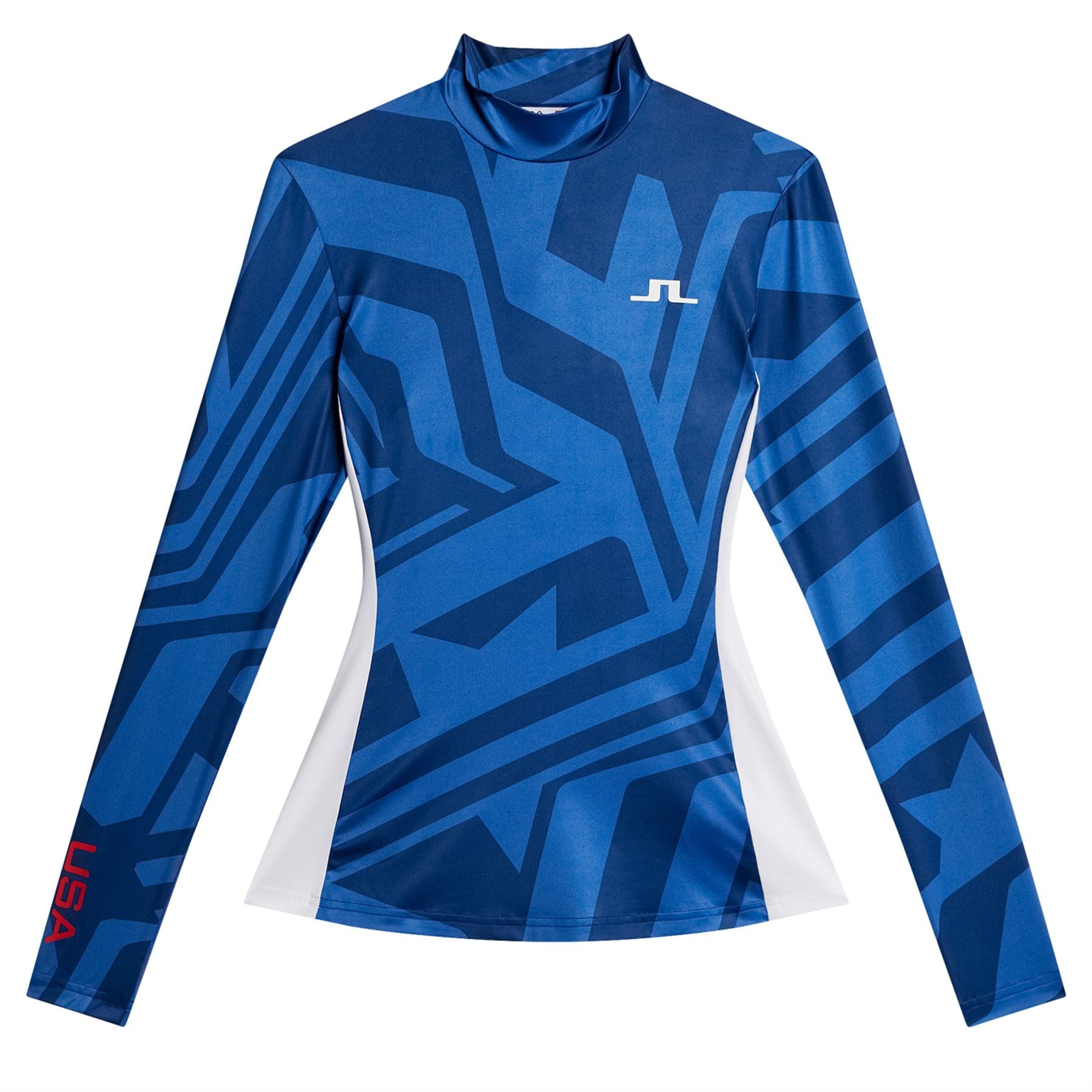 Womens Sylvie Soft Compression Base Layer US Golf Blue